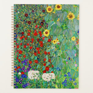 Agenda Jardín De Granjas Gustav Klimt Con Pintado De Sunf