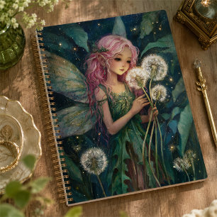Agenda Jardín de hadas mágicas nocturnas y deseos de dien