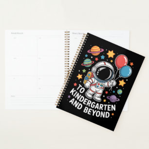 Agenda Jardín de Infancia Y Más Allá Astronauta Espacio
