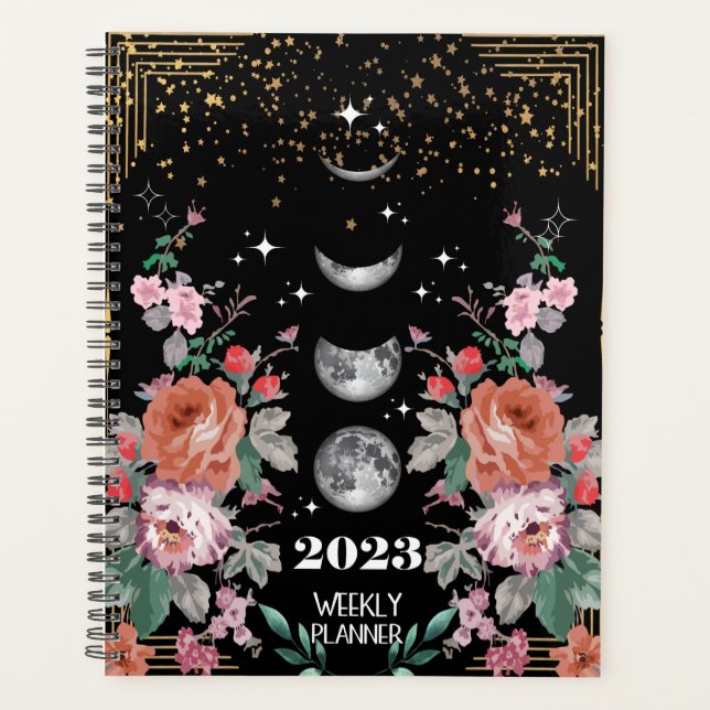 Agenda Jardín de la Luna Mágica (Anverso)