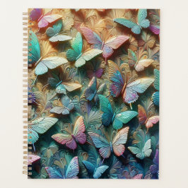 Agenda Jardín de Mariposas Iridescentes