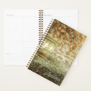 Agenda Jardín de otoño rústico