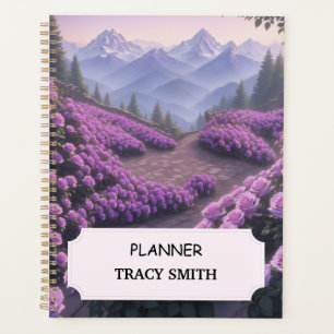 Agenda Jardín de Rosa morado