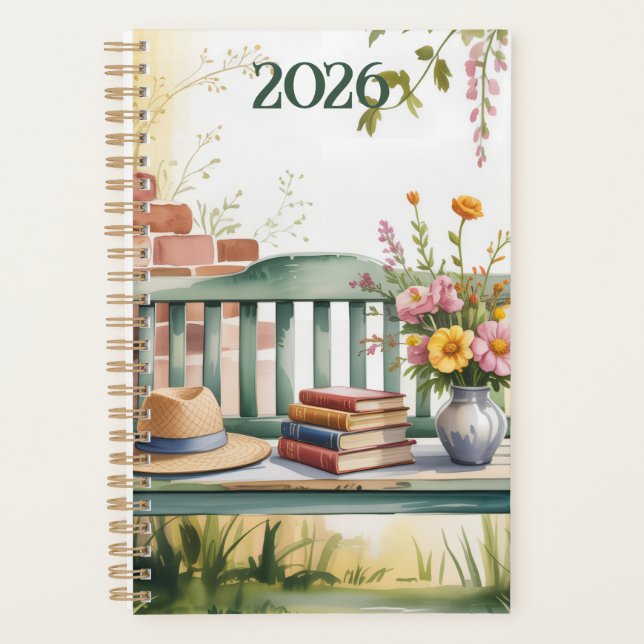 Agenda Jardín del campo, Jardín del núcleo de la cabaña,  (Anverso)