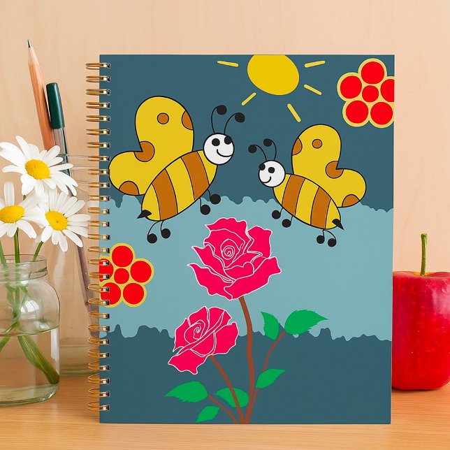 Agenda Jardín floral de abejas y Rosas (Subido por el creador)