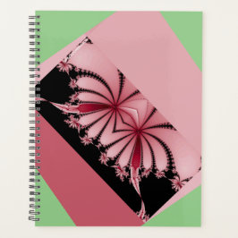 Agenda Jardín fractal de orquídea y mantis