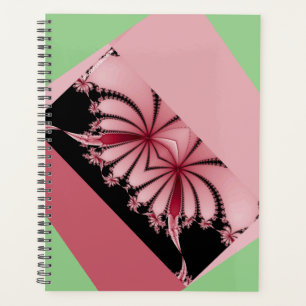Agenda Jardín fractal de orquídea y mantis