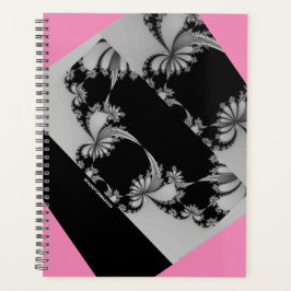 Agenda Jardín fractal gris y thuliano