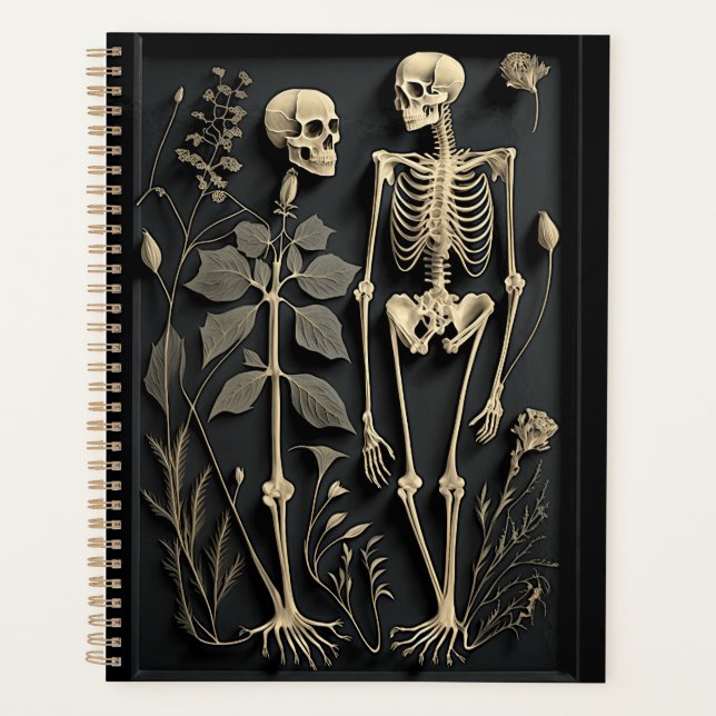 Agenda Jardín óseo - Botánico (Anverso)