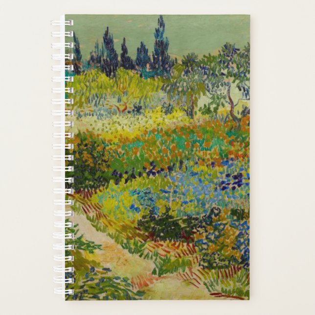 Agenda Jardín Vincent Van Gogh en Arles (Anverso)