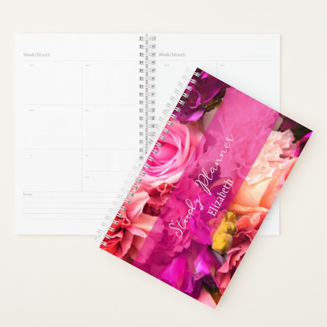 Agenda Jardines Secretos de Rosa Fucsia (Demostración)