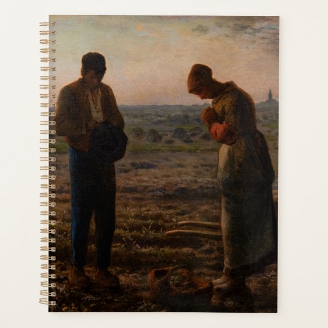 Agenda Jean-Francois Millet - The Angelus (Anverso)