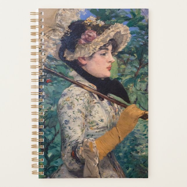 Agenda Jeanne (Primavera) De Édouard Manet (Anverso)