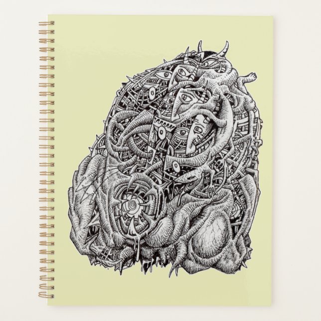 Agenda Jefe Cosmográfico de Brian Benson (Anverso)