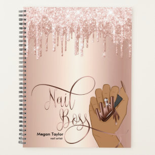 Agenda Jefe de uñas, técnico de uñas, uñas largas, manicu