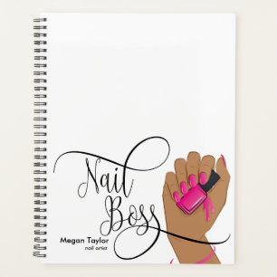 Agenda Jefe de uñas, técnico de uñas, uñas largas, manicu