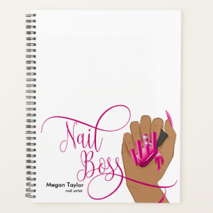 Agenda Jefe de uñas, técnico de uñas, uñas largas, manicu
