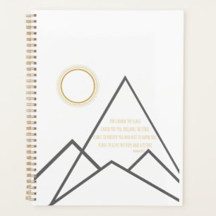 Agenda Jeremías 29:11 Porque conozco los planes que tengo