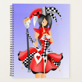 Agenda Jester y Rey de las Títeres Personalizado Extraño 