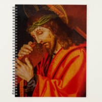 Jesus carrying the cross notebook