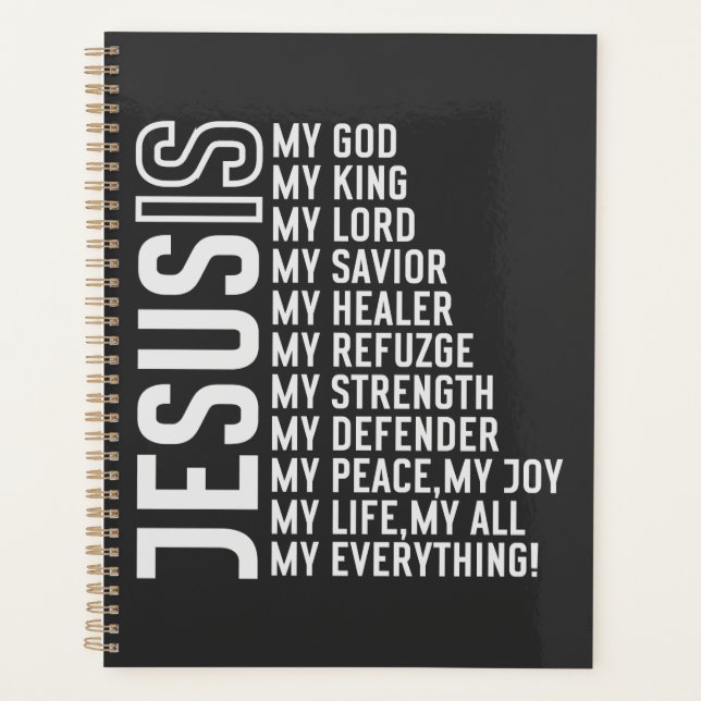 Agenda Jesús Es Mi... Todo (Anverso)