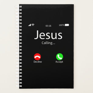 Agenda Jesús Está Llamando Cristiano