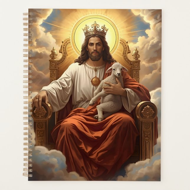 Agenda Jesus In the Kingdom of Heaven Year Planner (Anverso)
