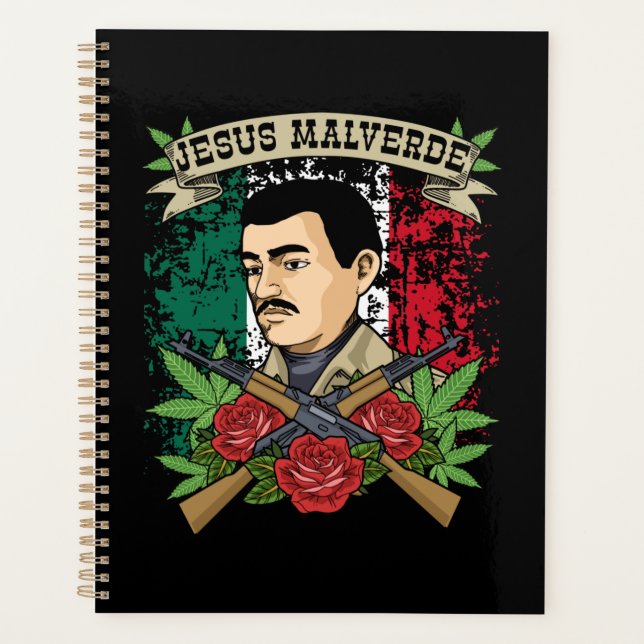 Agenda Jesus Malverde Gift Mujeres y hombres Jesus Malver (Anverso)