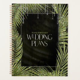 Agenda Jewel Palm Leaf Boda Green ID830