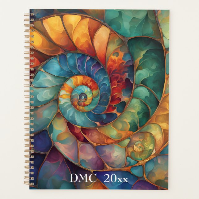 Agenda Jewel Spiral Shell (Anverso)