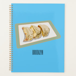 Agenda Jiaozi / ilustracion personalizado chino de bolas 