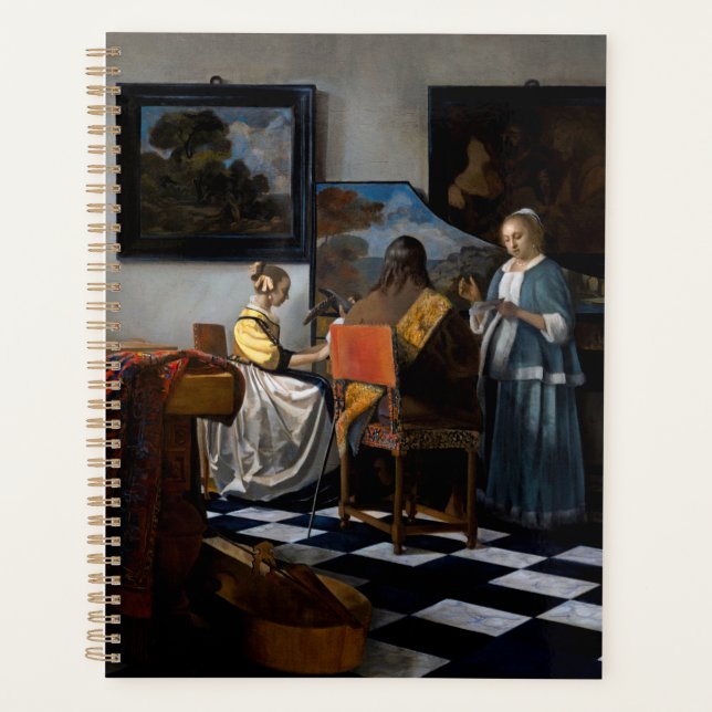 Agenda Johannes Vermeer - El concierto (Anverso)