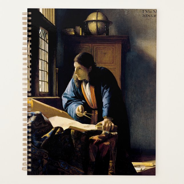 Agenda Johannes Vermeer - El geógrafo (Anverso)