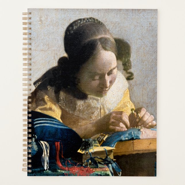 Agenda Johannes Vermeer - El Lacemaker (Anverso)