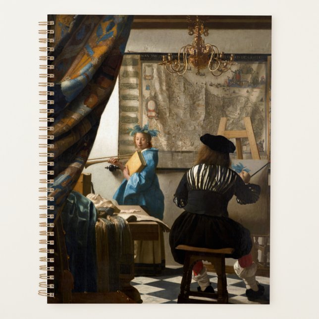 Agenda Johannes Vermeer - La historia de la pintura (Anverso)