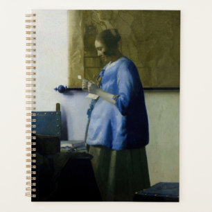 Agenda Johannes Vermeer - Mujer en azul leyendo una carta