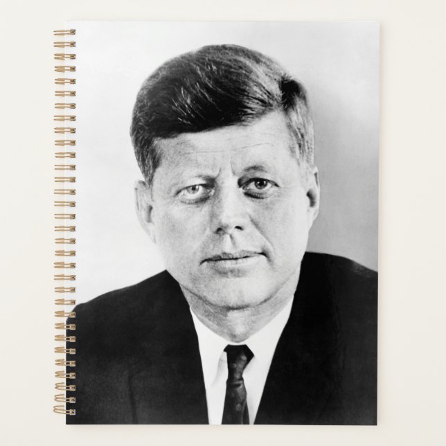 Agenda John Jack Kennedy Casa Blanca Presidencial de EE. (Anverso)
