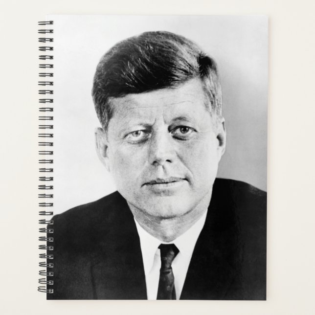 Agenda John Jack Kennedy Casa Blanca Presidencial de EE. (Anverso)