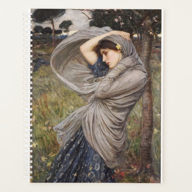 Agenda John William Waterhouse - Boreas (Anverso)