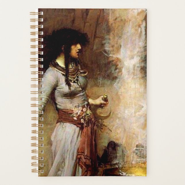 Agenda John William Waterhouse The Magic Circle (Anverso)