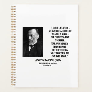 Agenda Joseph Conrad Work Chance Your Reality Cita