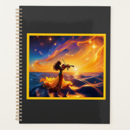 Agenda Joven Chica asiático jugando a la escena surrealis