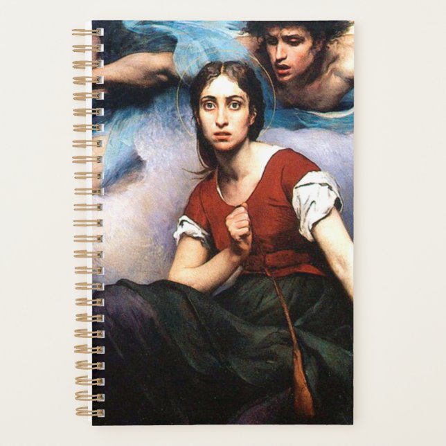 Agenda Juana De Arco Por Eugène Thirion (Anverso)
