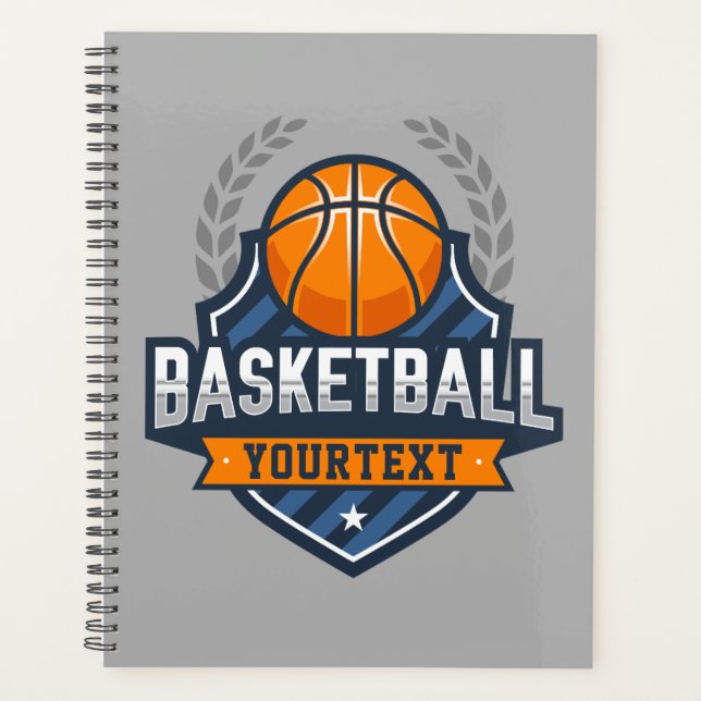 Agenda Jugador de baloncesto AÑADIR NOMBRE DE equipo de e (Anverso)