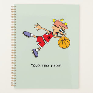 Agenda Jugador de baloncesto divertido