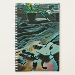 Agenda Jugador de guitarra acústica