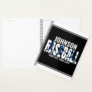 Agenda Jugador de Juego de Béisbol ADD NAME