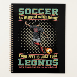 Agenda Jugué Fútbol Con Mi Planeador De Cabeza