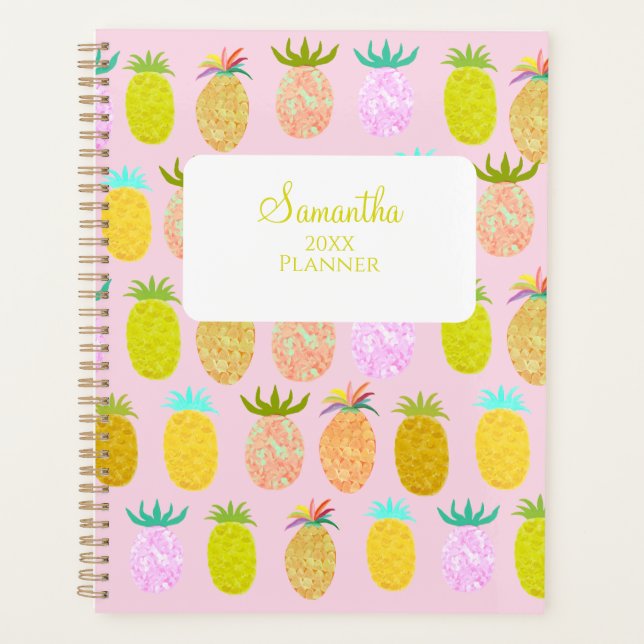 Agenda Juicy Pineapples  (Anverso)