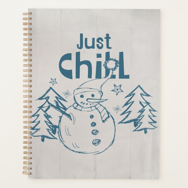 Agenda Just Chill Playful Christmas (Anverso)